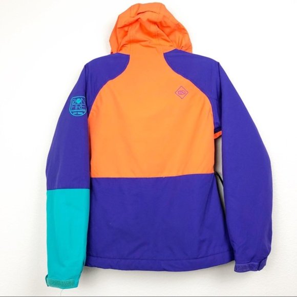 Bonfire Charlie Silver Classic Snowboarding Coat - Picture 2 of 7